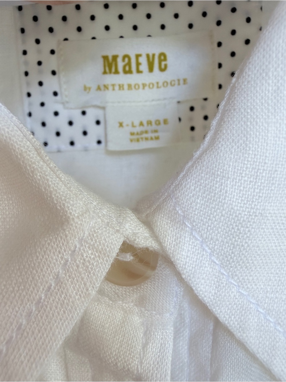 MAEVE by Anthropologie Mona Linen Shirt Dress - Picture 7 of 15